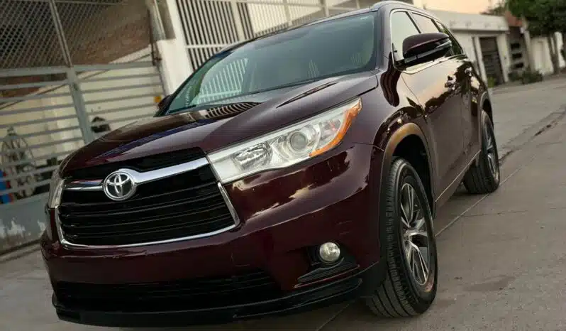 TOYOTA HIGHLANDER 2016 completo