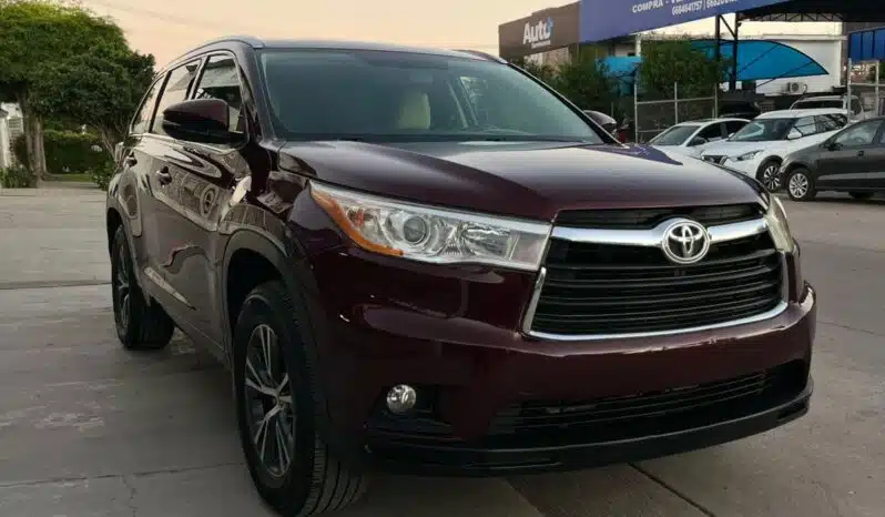 TOYOTA HIGHLANDER 2016 completo
