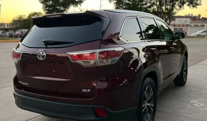 TOYOTA HIGHLANDER 2016 completo