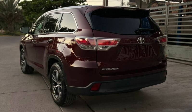 TOYOTA HIGHLANDER 2016 completo