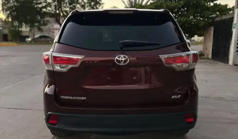 TOYOTA HIGHLANDER 2016 completo